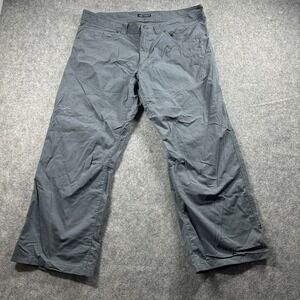 Vtg Arcteryx Pants 38x27 Mens Blue Gray Cronin Carpenter Style Modified Altered